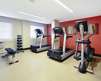 Fully equipped fitness center